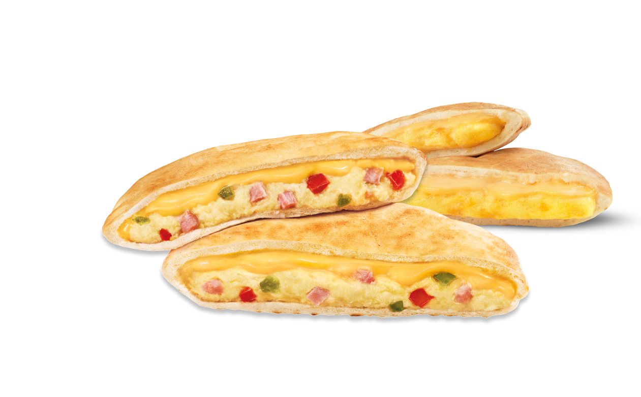 Frozen breakfast sandwiches